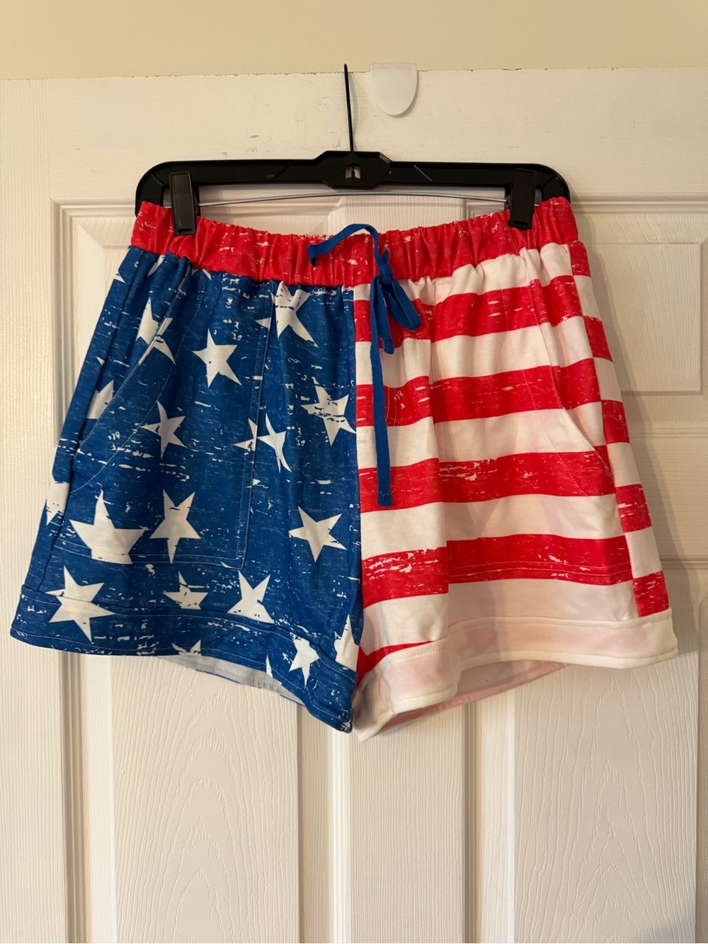 Patriotic Stars & Stripes Women’s Shorts